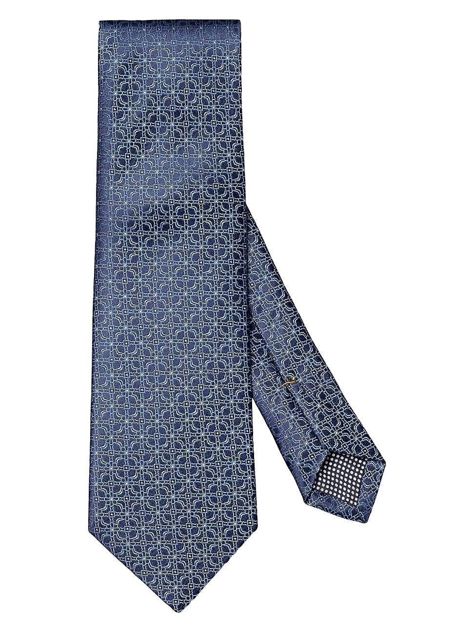 Mens Wardrobe Essentials Floral Silk Tie Product Image