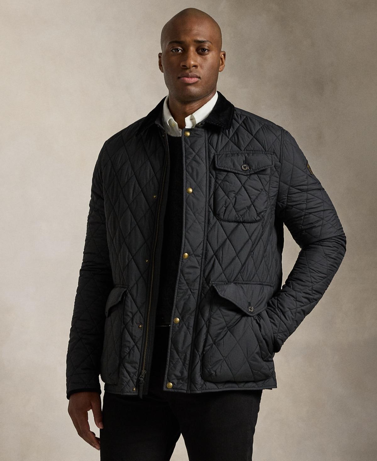 Polo Ralph Lauren Mens Big & Tall Water-Repellent Quilted Jacket Product Image