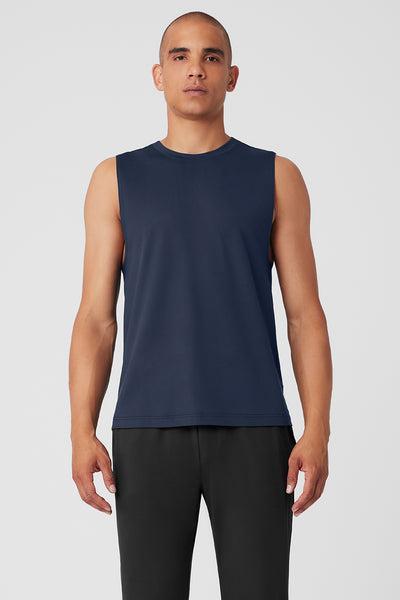 Conquer Muscle Tank - Navy Product Image