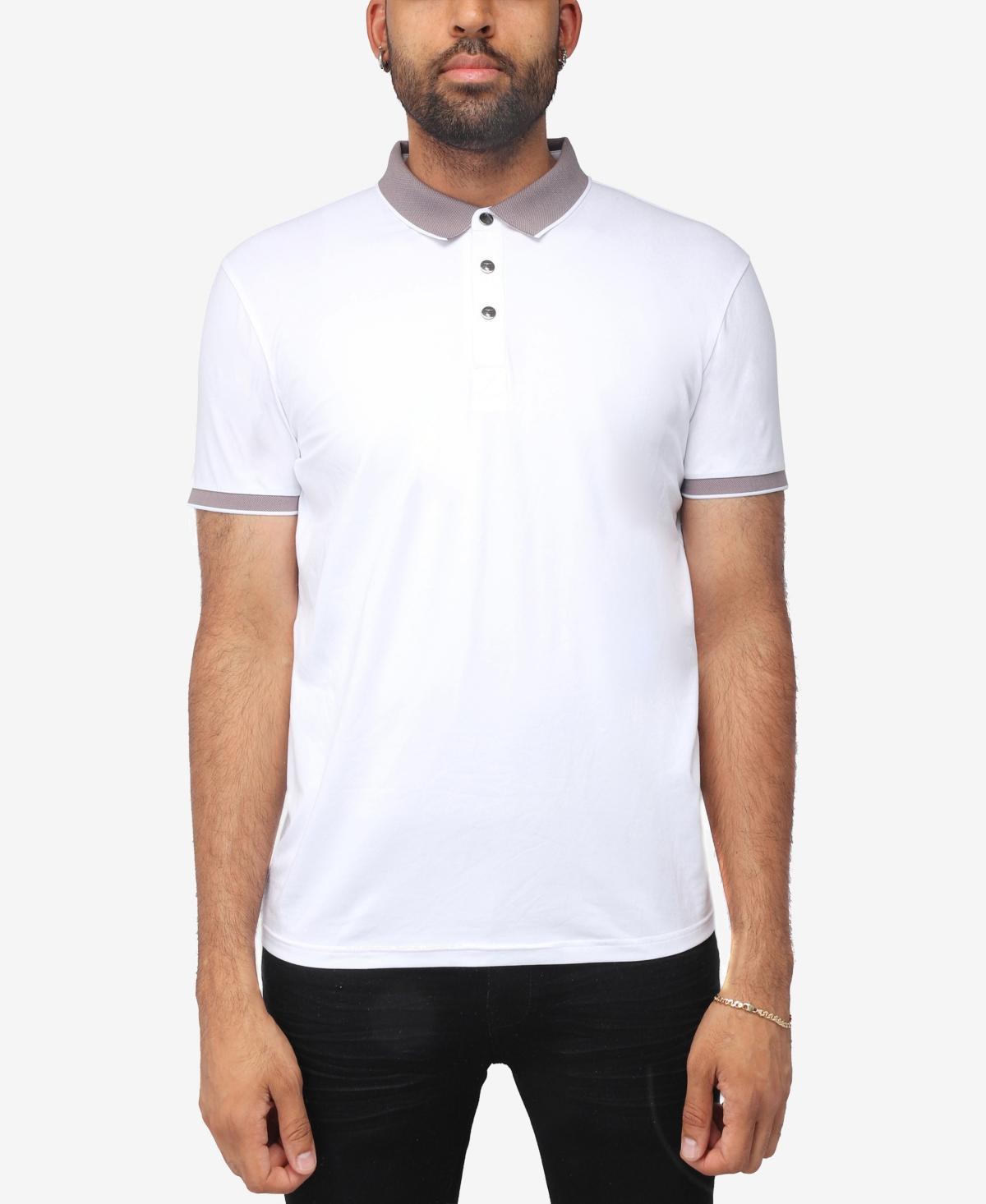 X-Ray Mens Basic Comfort Tipped Polo Shirt Product Image