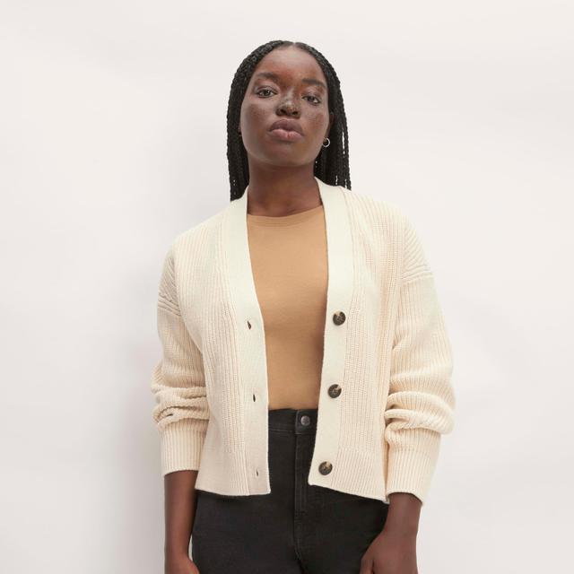 Womens Boxy Cardigan in Everyday Cotton by Everlane Product Image