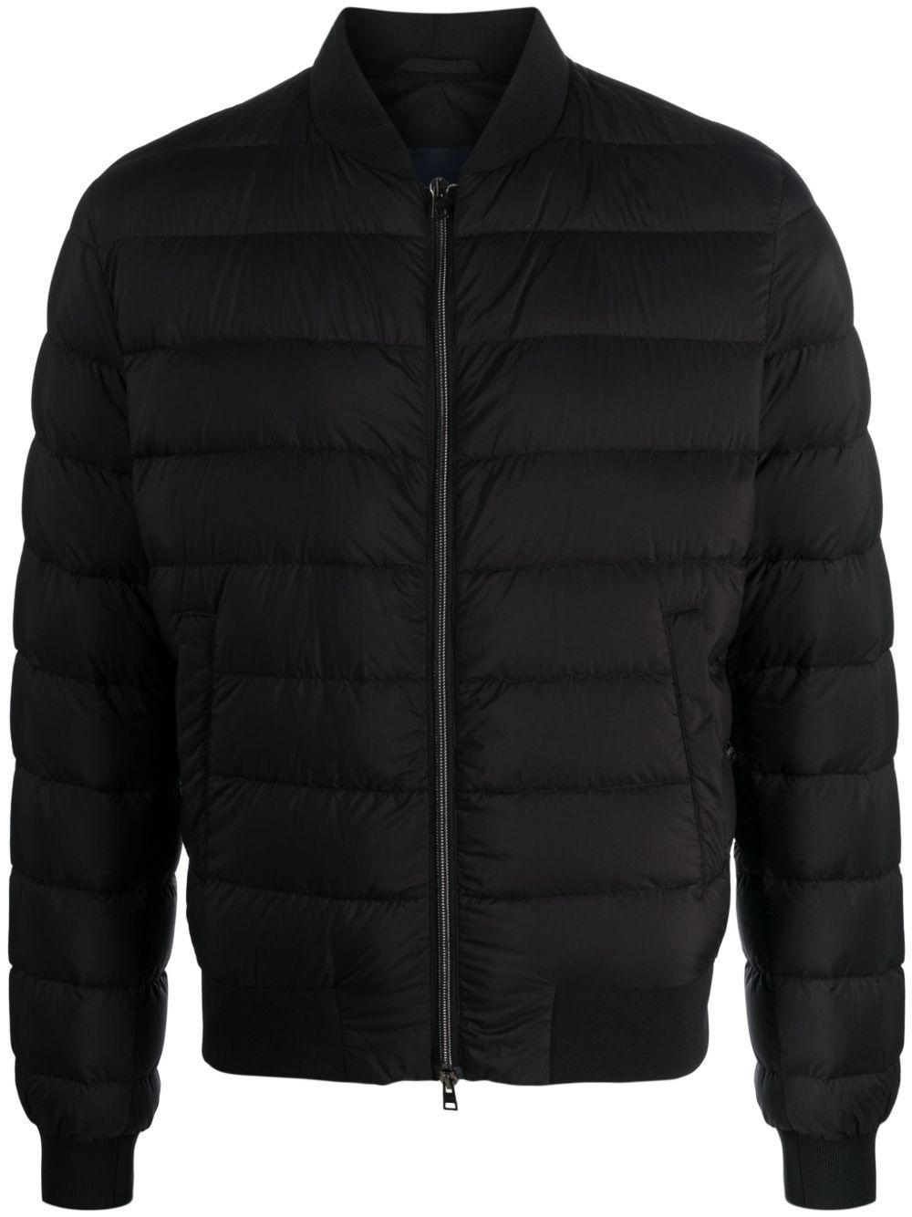 HERNO Quilted Padded Jacket In Black Product Image