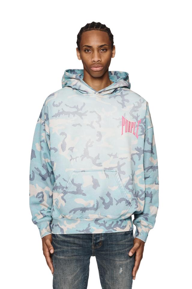 Faded Camo Hoodie Male Product Image