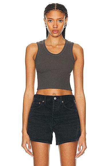 AGOLDE Cropped Poppy Tank Size L, M, S, XL. Product Image