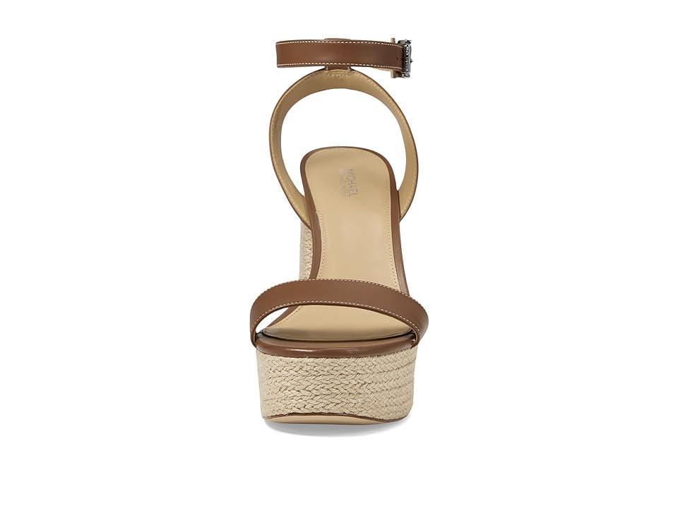MICHAEL Michael Kors Ashton Platform (Luggage) Women's Sandals Product Image