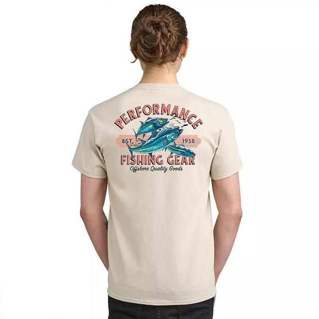 Mens Columbia PFG Performance Fishing Gear Short Sleeve Graphic Tee Product Image