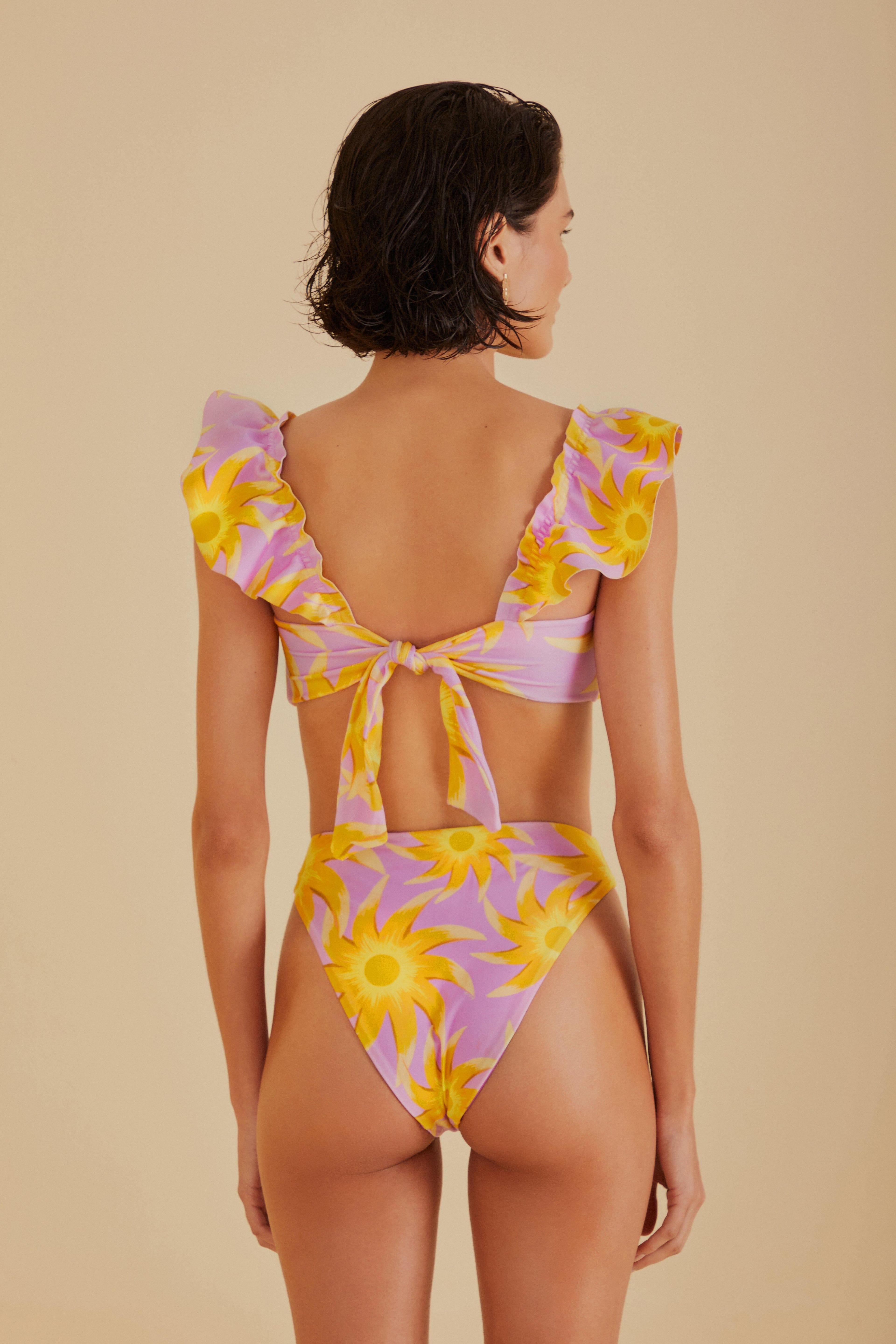 Sunny Side High Waist Bikini Bottom Product Image