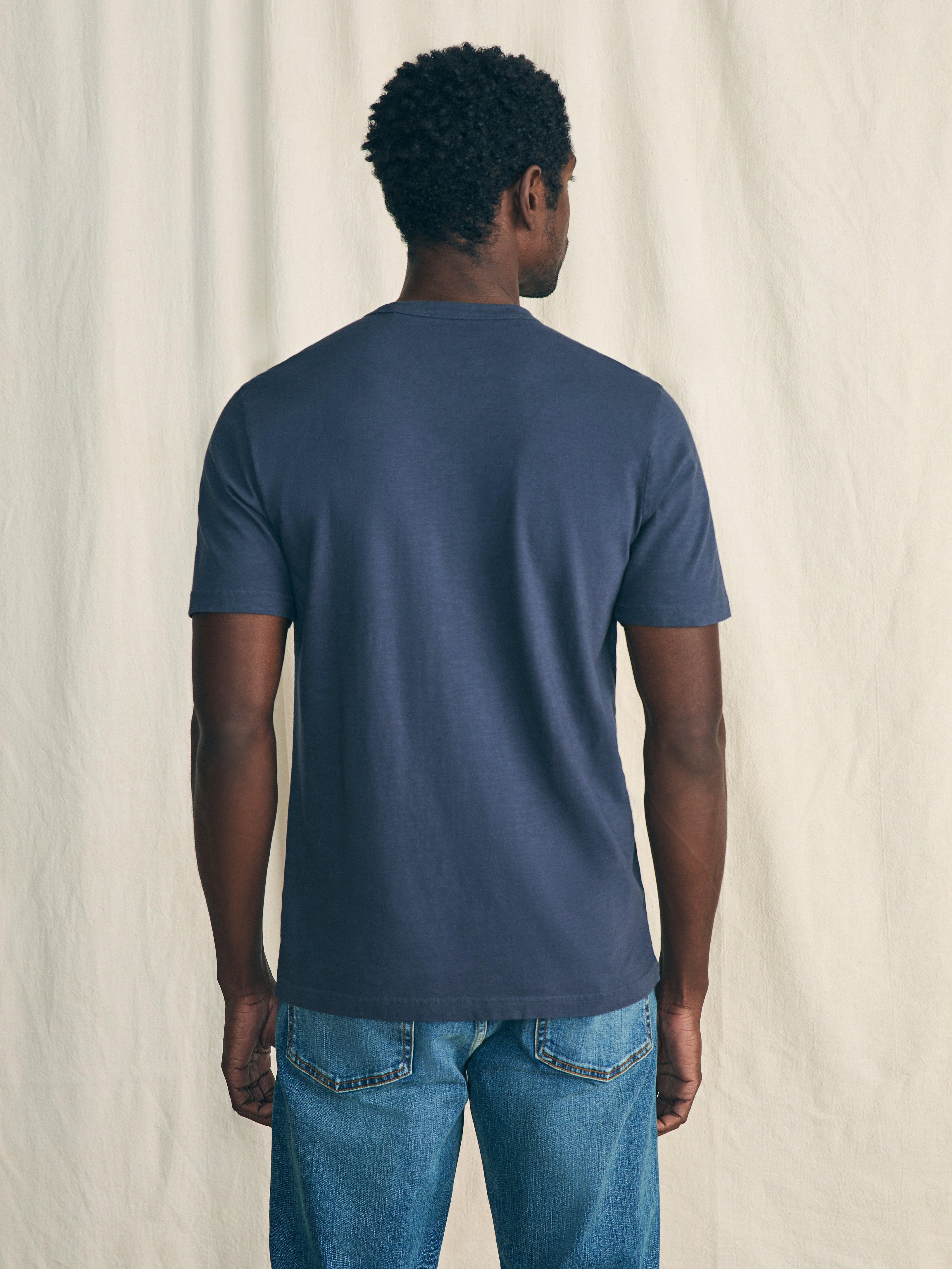 Sunwashed Tee - Dune Navy Male Product Image