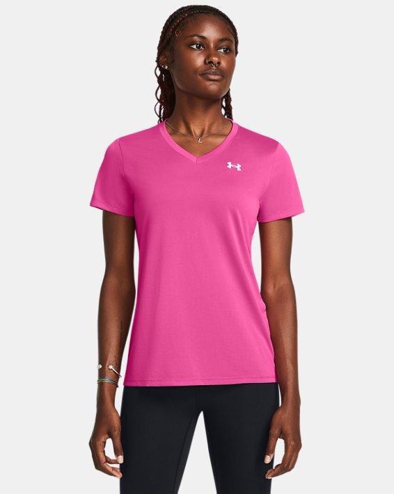 Womens UA Tech V-Neck Short Sleeve Product Image