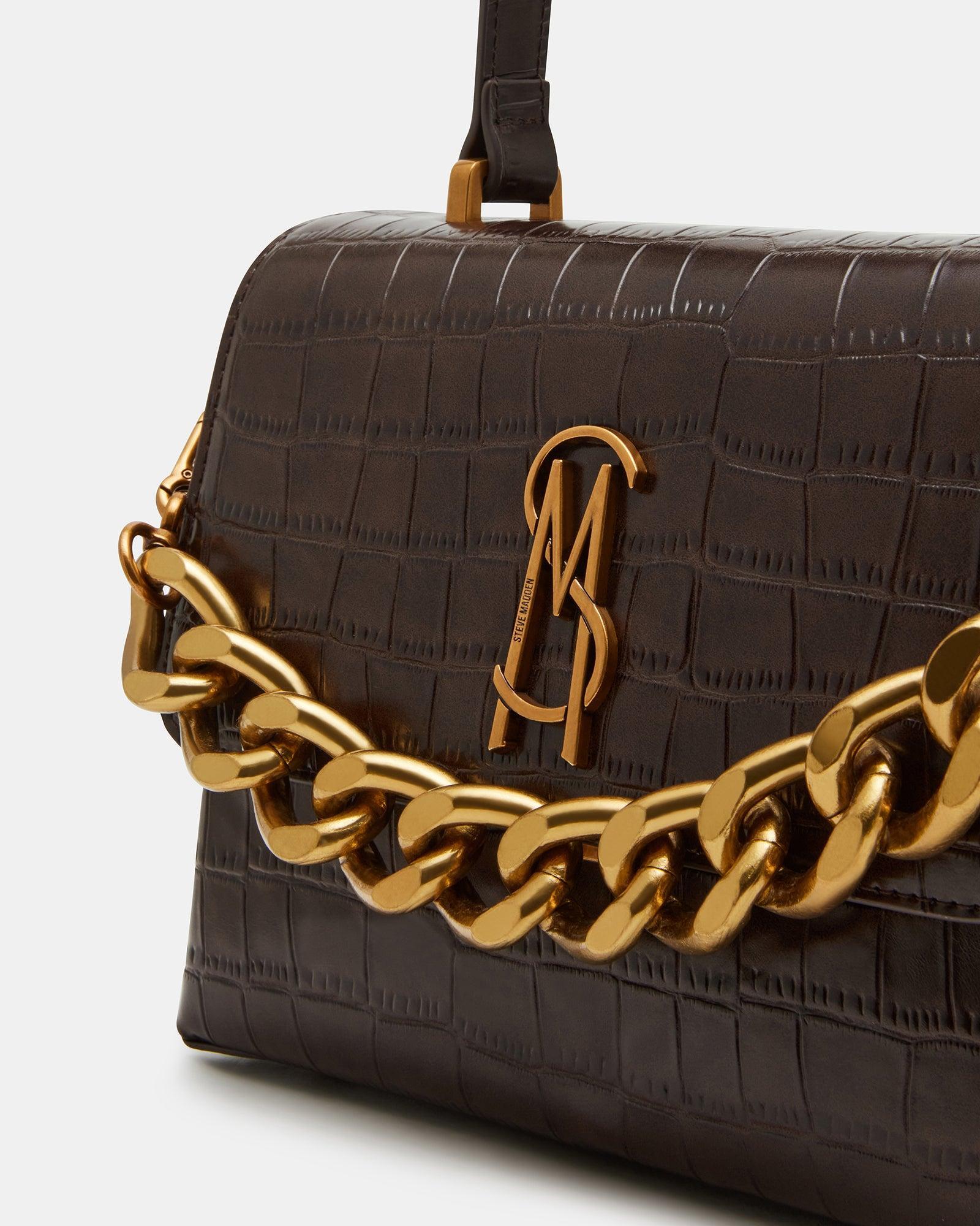 WORSH CROCODILE BAG CHOCOLATE Female Product Image