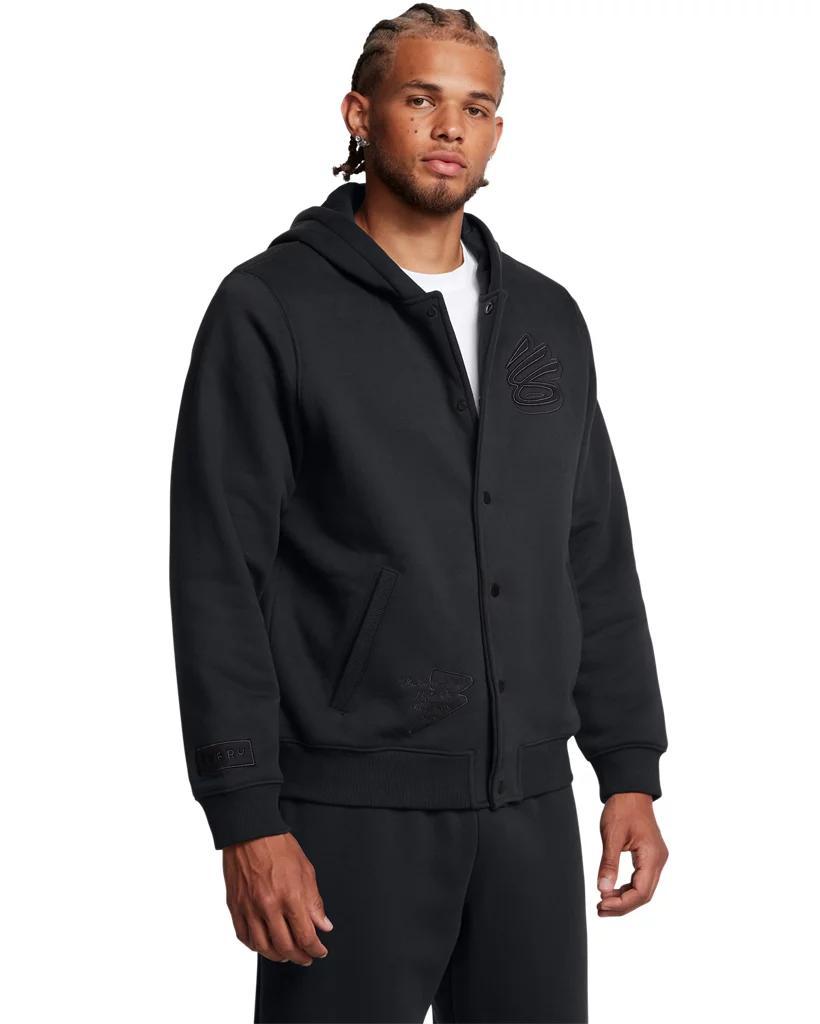 Men's Curry Fleece Varsity Jacket product image