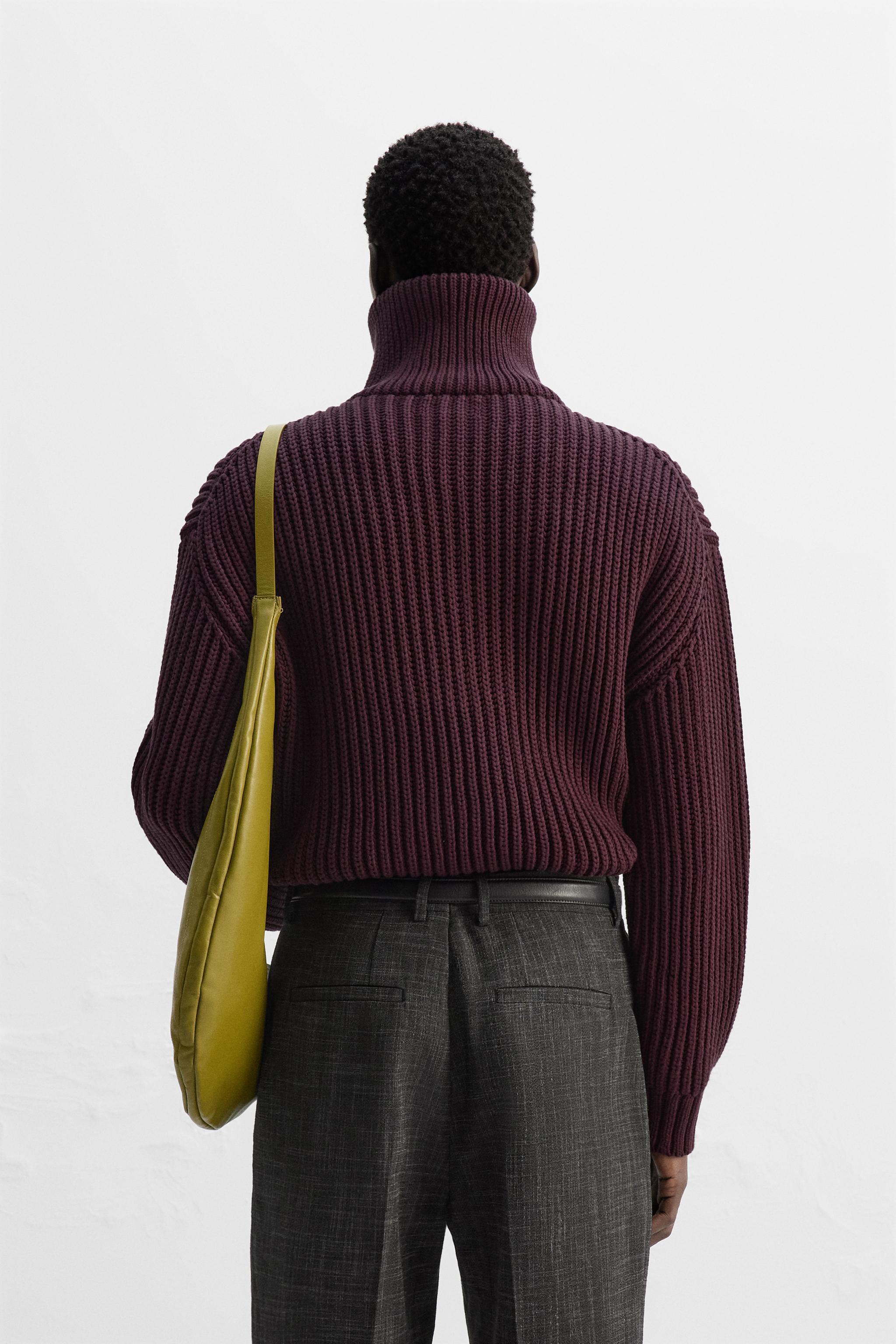 ZIP COLLAR SWEATER Product Image