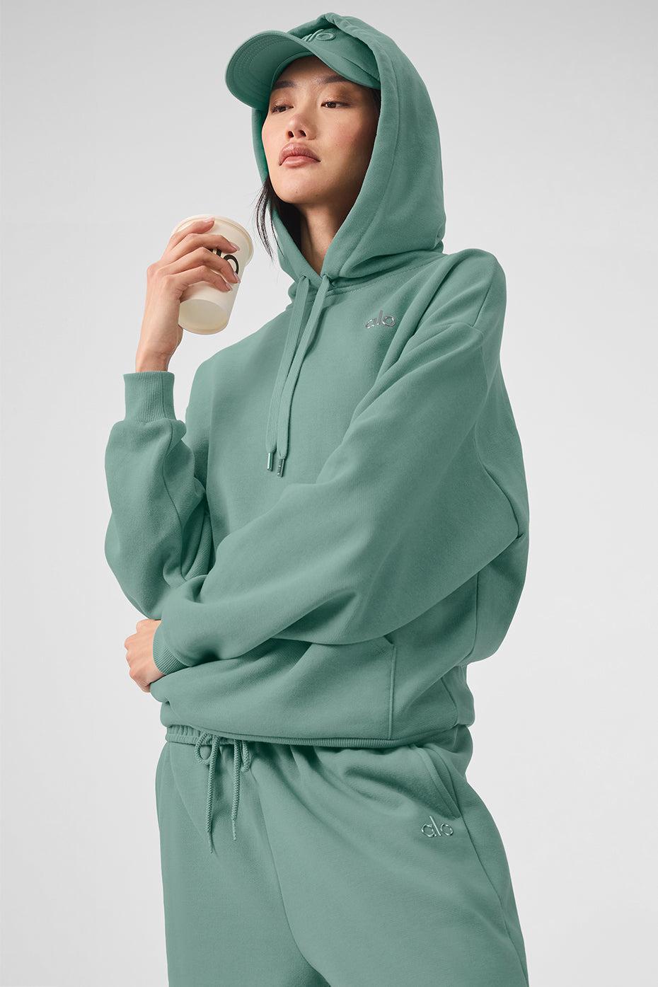 Accolade Hoodie - Botanical Green Female Product Image