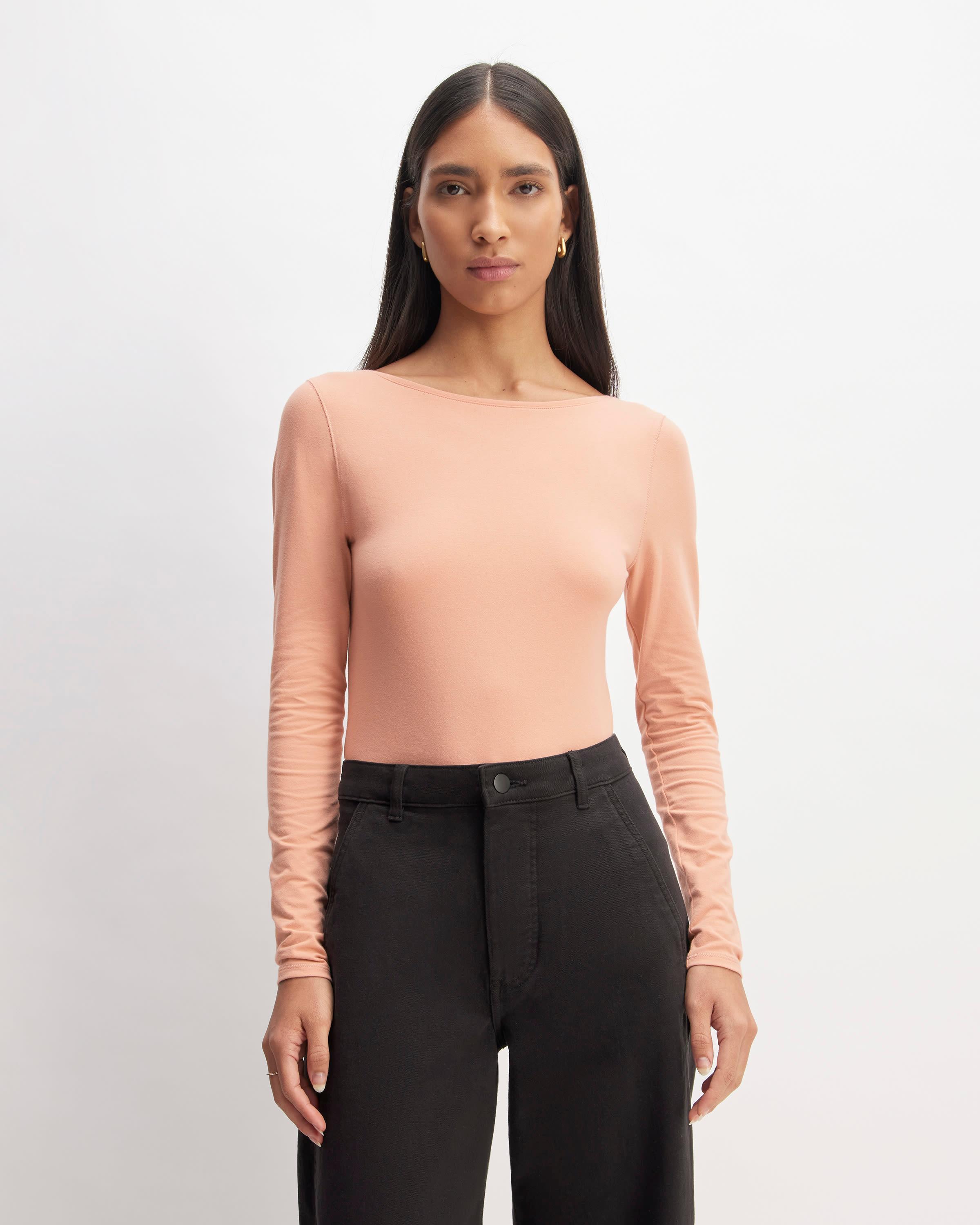 Womens Supima Form Scoop-Back T-Shirt by Everlane product image