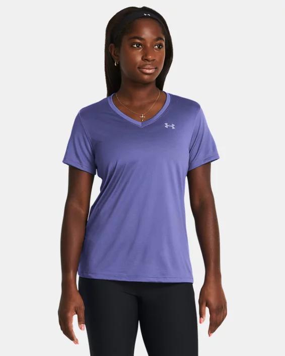 Women's UA Tech™ V-Neck Short Sleeve Product Image