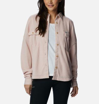 Columbia Women's Holly Hideaway Waffle Shirt Jacket- Product Image