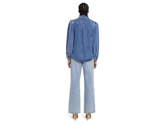 7 For All Mankind Puff Sleeve Shirt Product Image