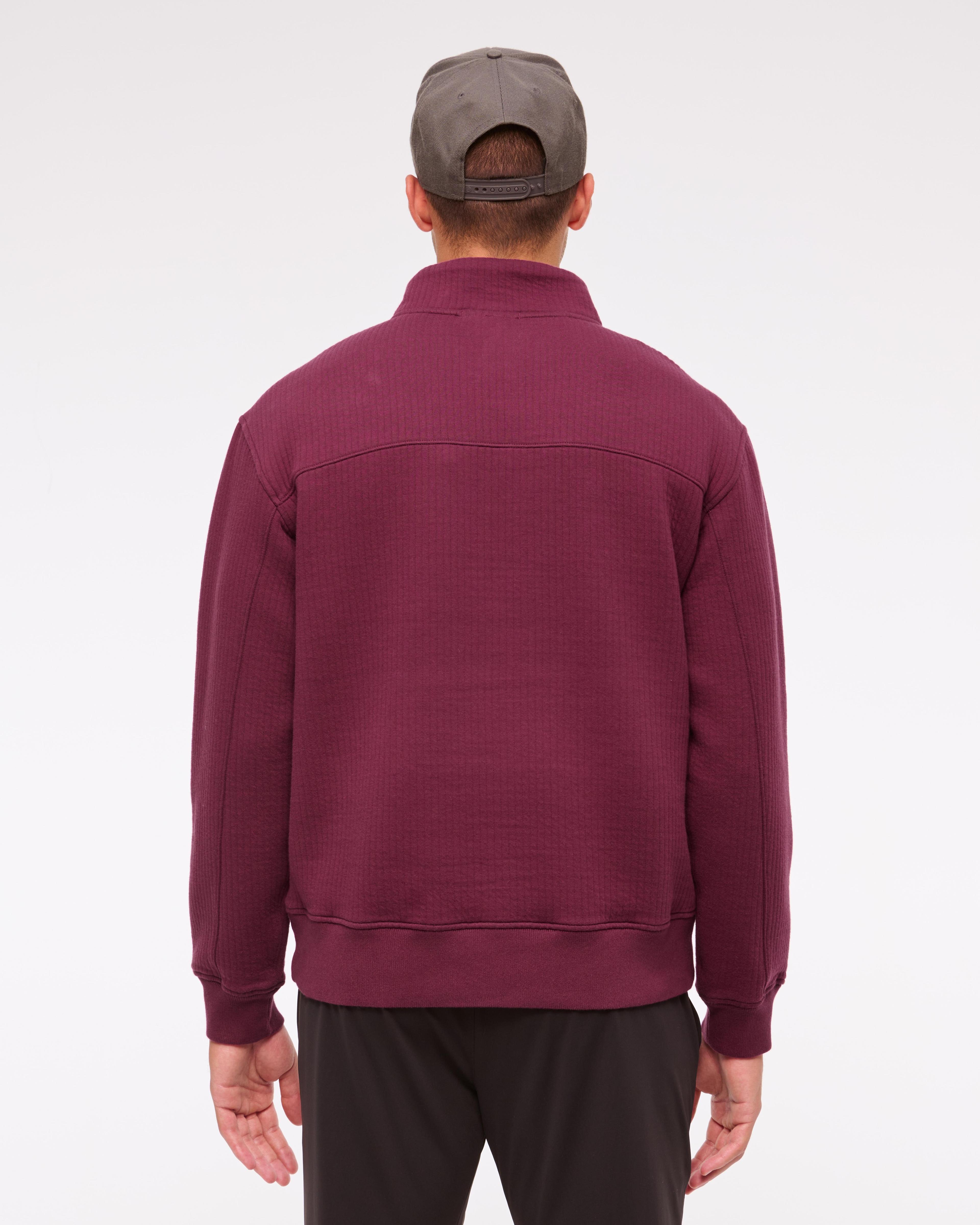 YPB Textured Ribbed Half-Zip Product Image