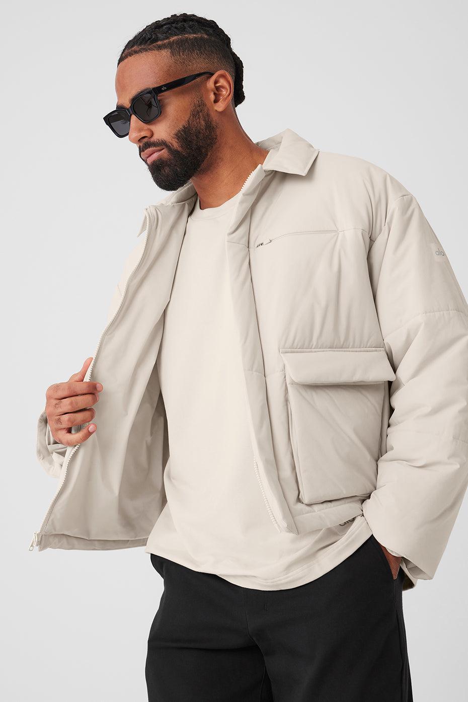 Voyage Utility Cargo Jacket - Bone Product Image