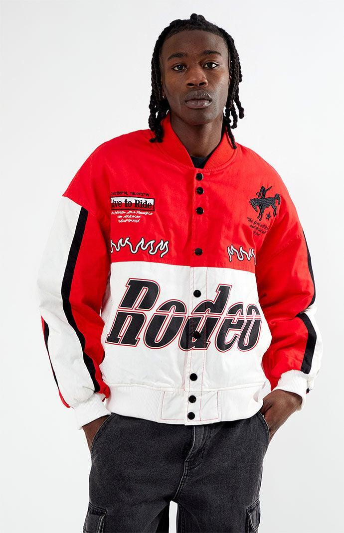 PacSun Mens Rodeo Racing Jacket - Rededium Product Image