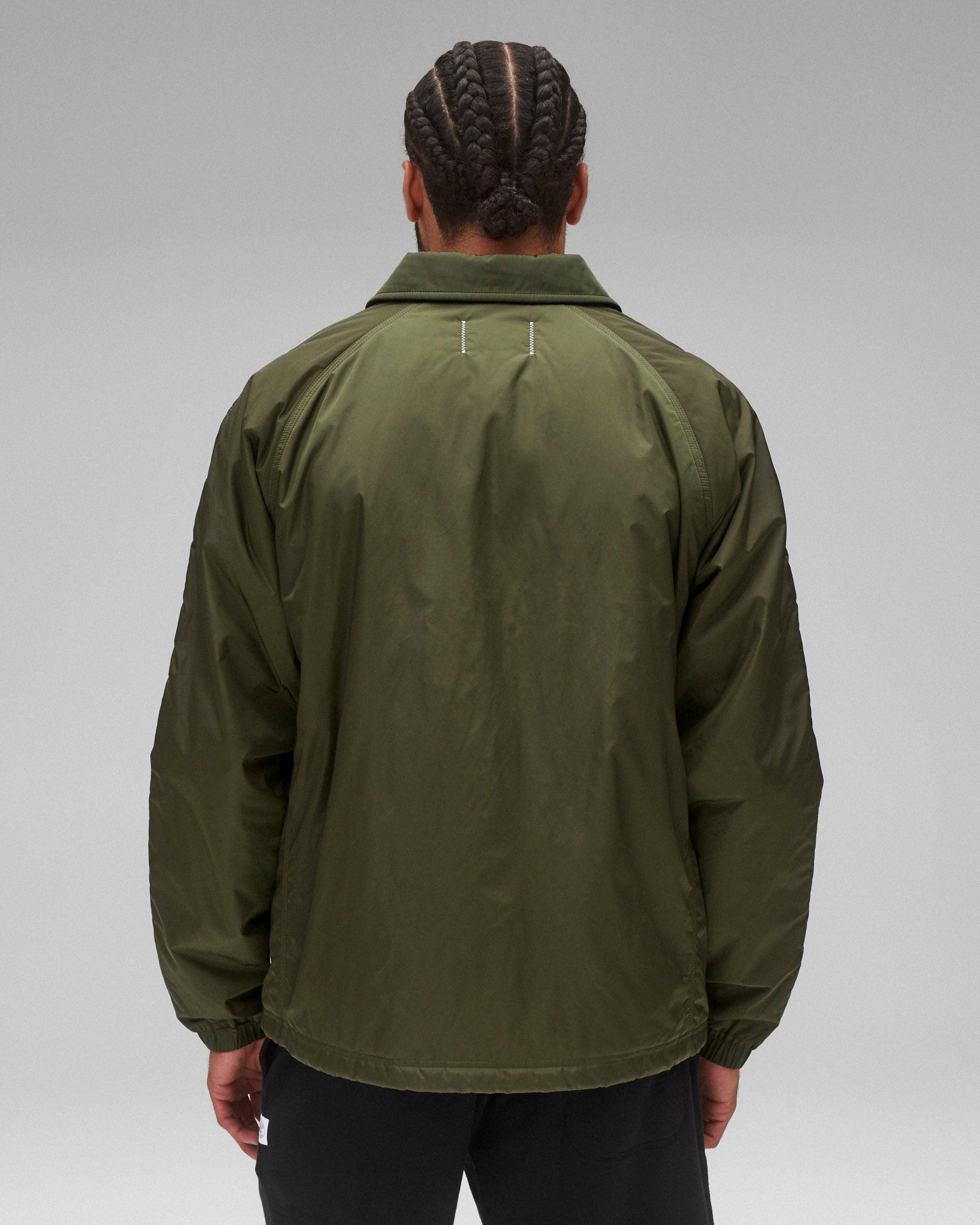 Econyl Satin Nylon Coach's Jacket Male Product Image