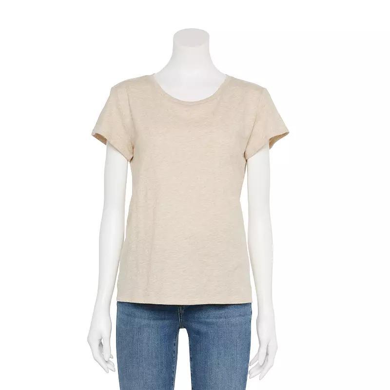 Womens LC Lauren Conrad Short Sleeve Tee Product Image