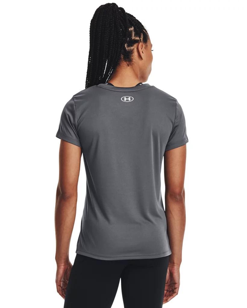 Women's UA Velocity Graphic Big Log Short Sleeve Product Image