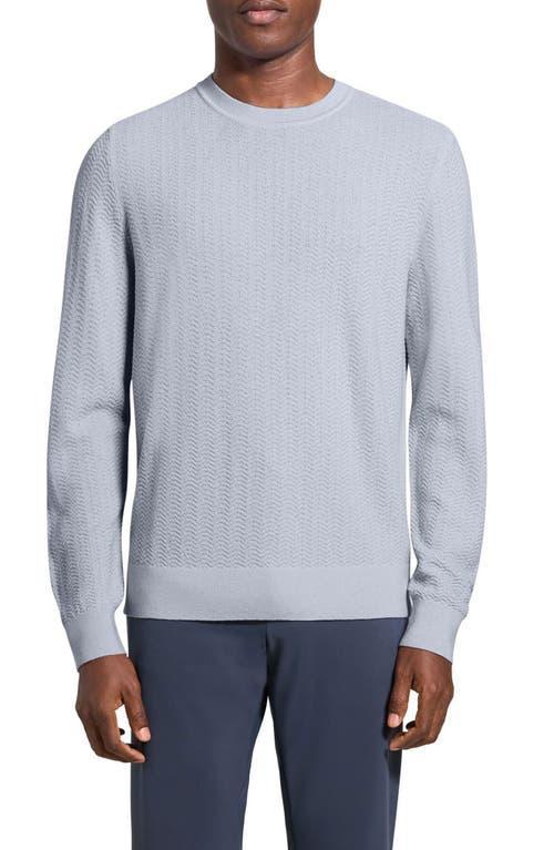 Theory Novo Merino Wool Blend Crewneck Sweater Product Image