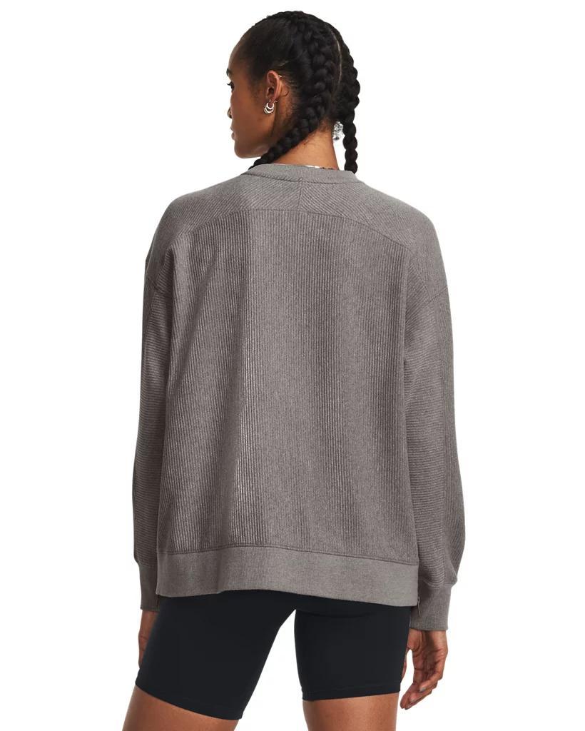 Women's UA Ottoman Fleece Crew Product Image