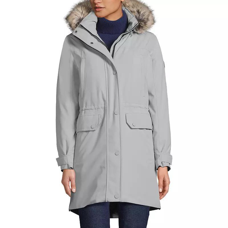 Petite Lands End Expedition Down Waterproof Winter Parka, Womens Product Image