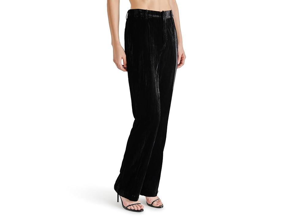 Steve Madden Mercer Crushed Velvet Pants Women's Clothing Product Image