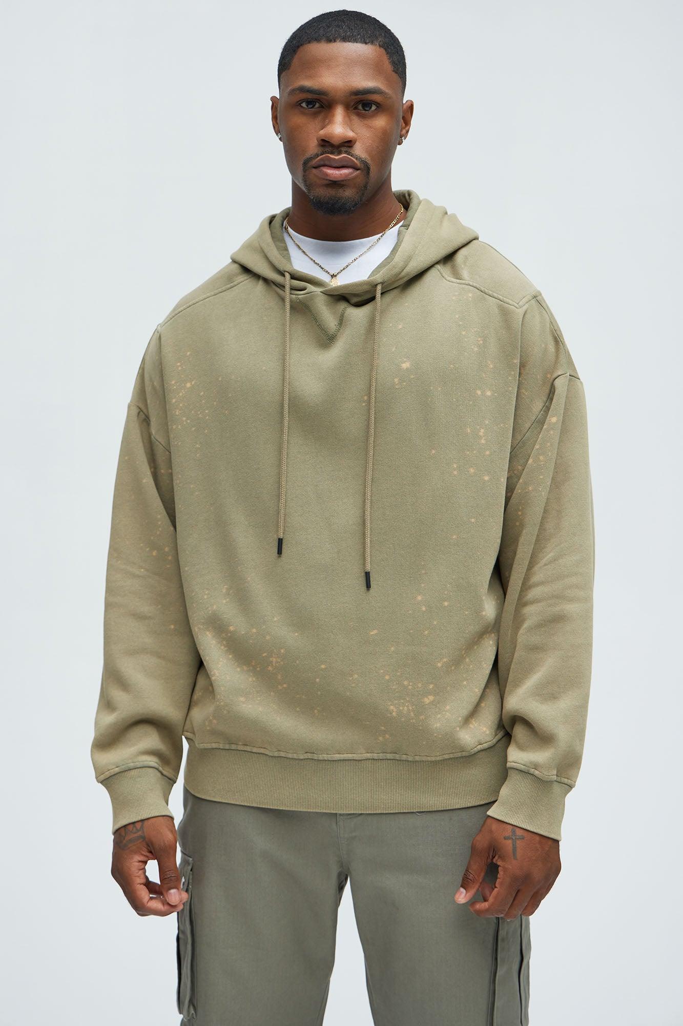 Tyson Splat Hoodie - Olive Product Image