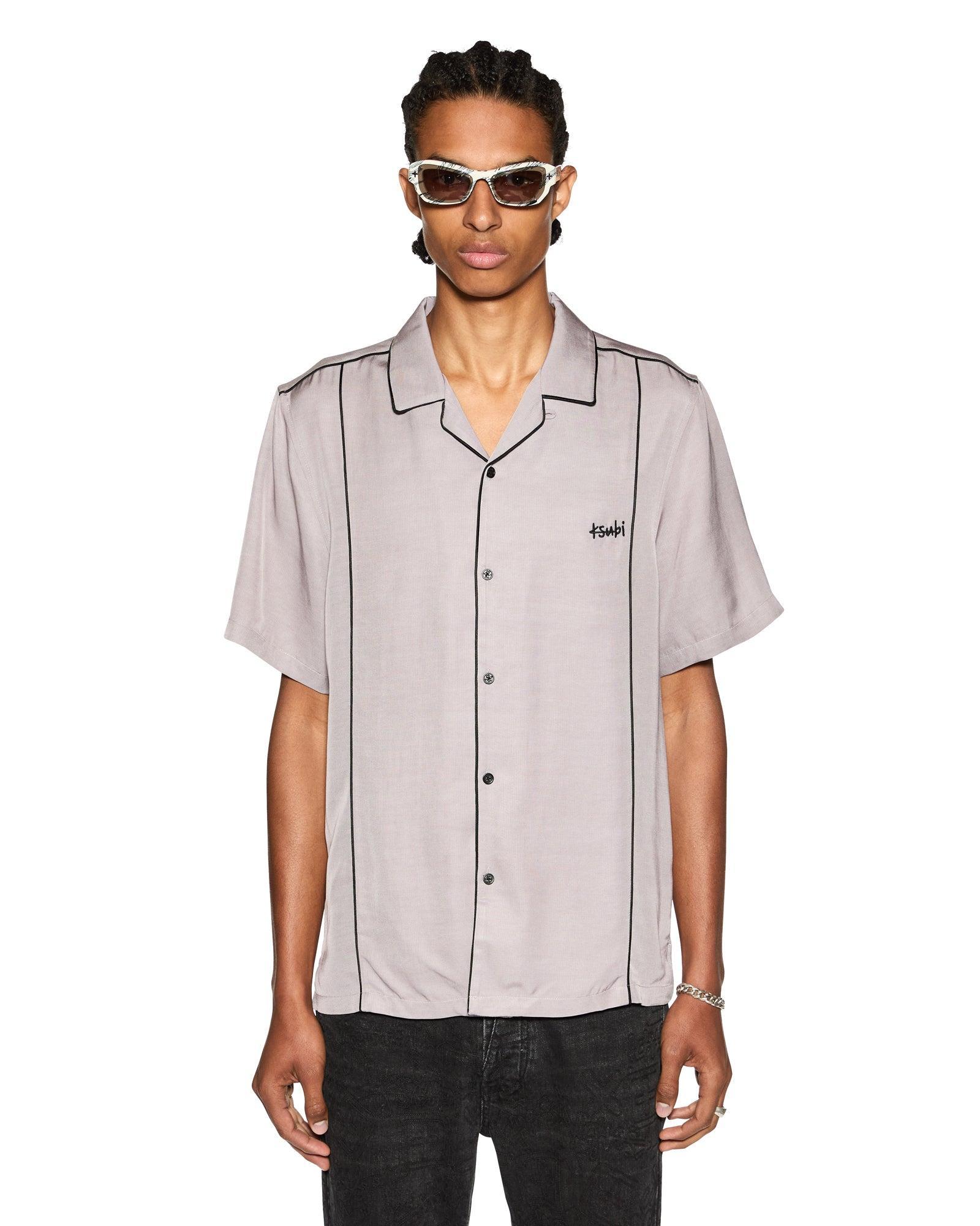 DOWNTOWN RESORT SS SHIRT HAZE Male Product Image