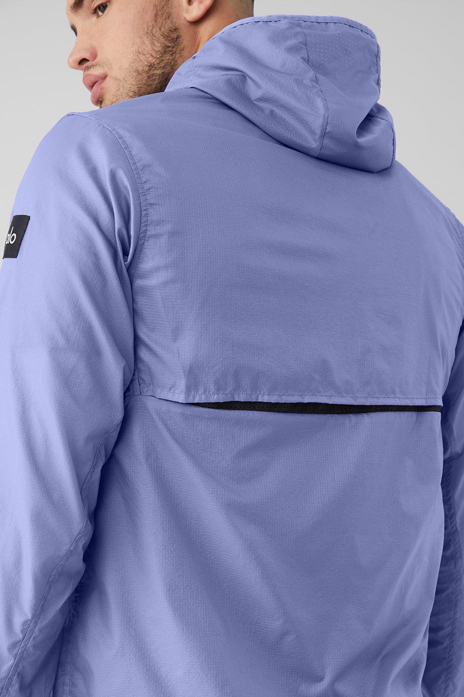 Repeat Running Jacket - Infinity Blue Male Product Image