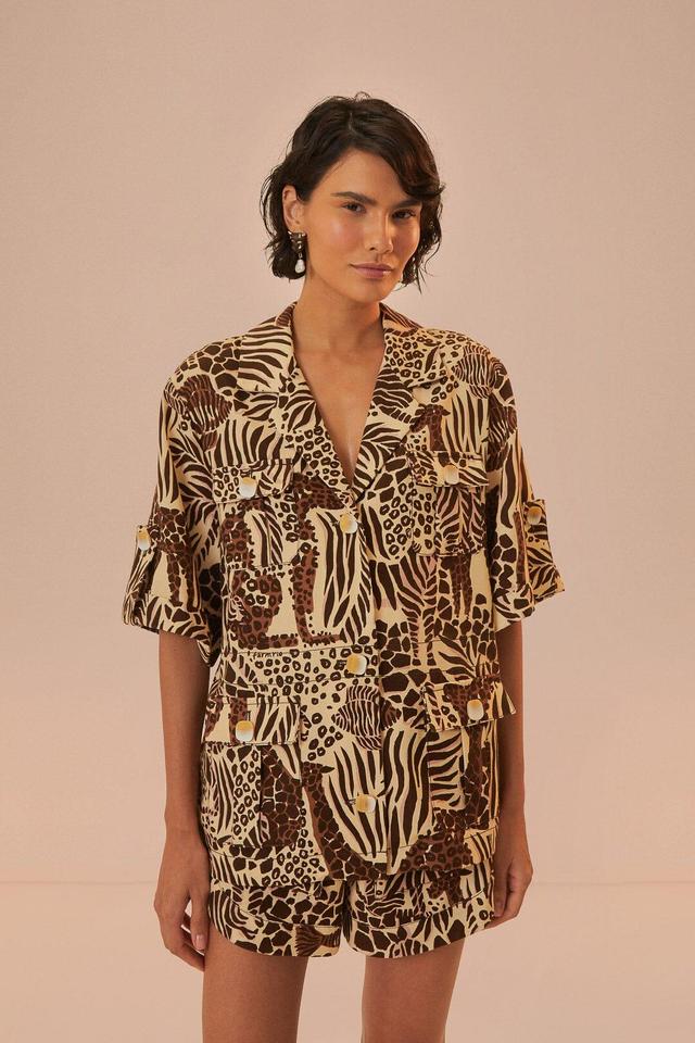 Sand Safari Shirt, SAFARI SAND / XXS Product Image