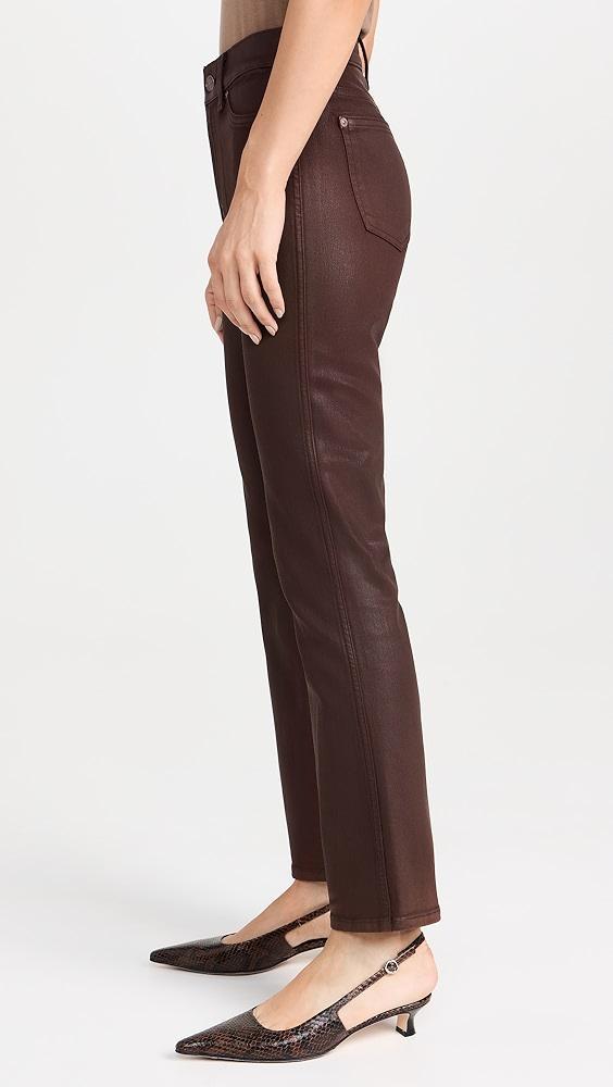 7 For All Mankind Hight Waist Slim Kick Trousers | Shopbop Product Image