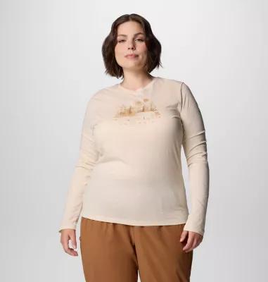 Columbia Women's Hidden Haven Long Sleeve T-Shirt - Plus Size- Product Image