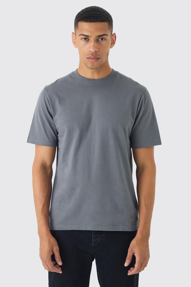 Basic Crew Neck T-shirt | boohooMAN USA Product Image