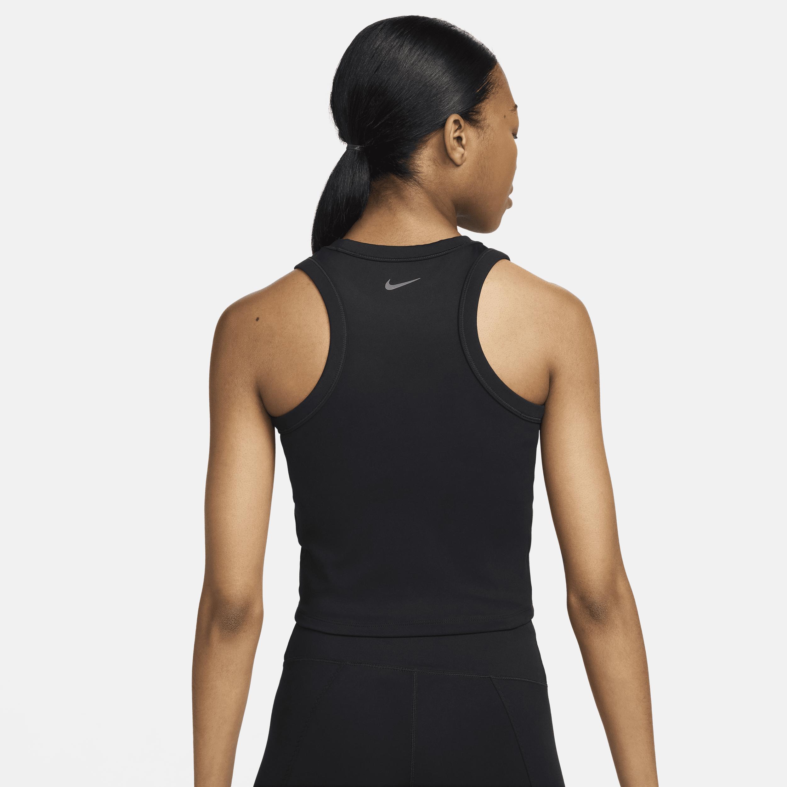 Nike Women's One Fitted Dri-FIT Cropped Tank Top Product Image