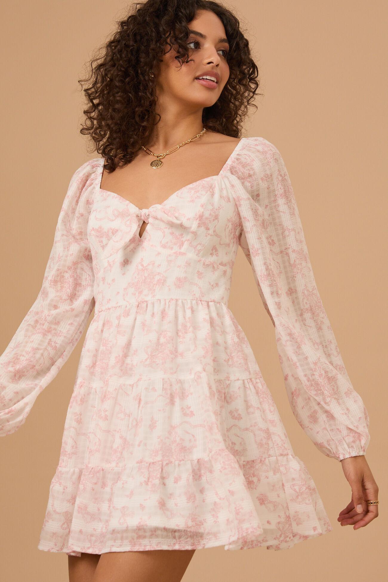 Eden Floral Mini Dress Product Image