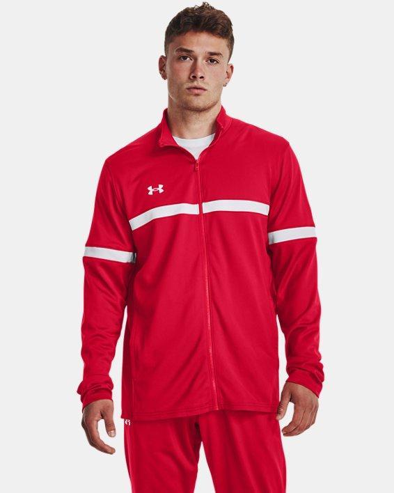 Mens UA Knit Warm Up Team Full-Zip Product Image