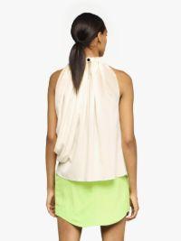 TWISTED DRAPE HALTER TOP in neutrals | JW Anderson US  Product Image