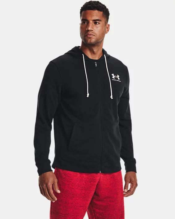 Men's UA Rival Terry Full-Zip Product Image