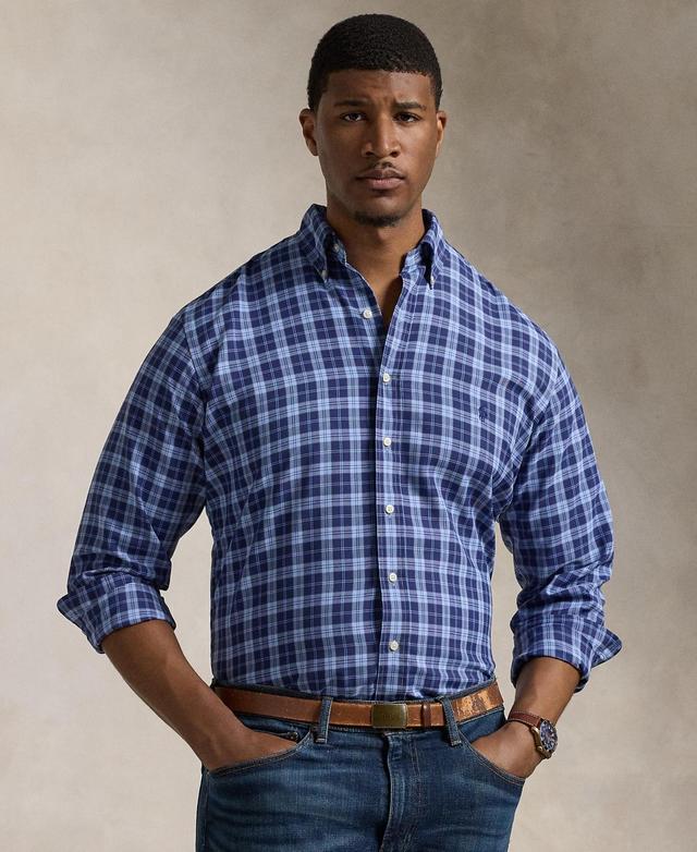 Polo Ralph Lauren Mens Big & Tall Performance Oxford Shirt Product Image