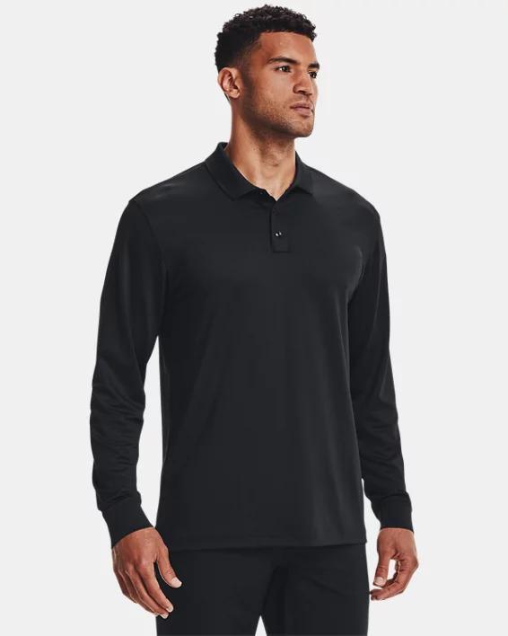 Mens UA Tactical Performance Polo 2.0 Long Sleeve Product Image