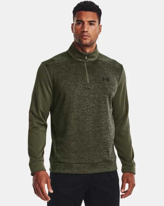 Mens Armour Fleece Twist  Zip Product Image