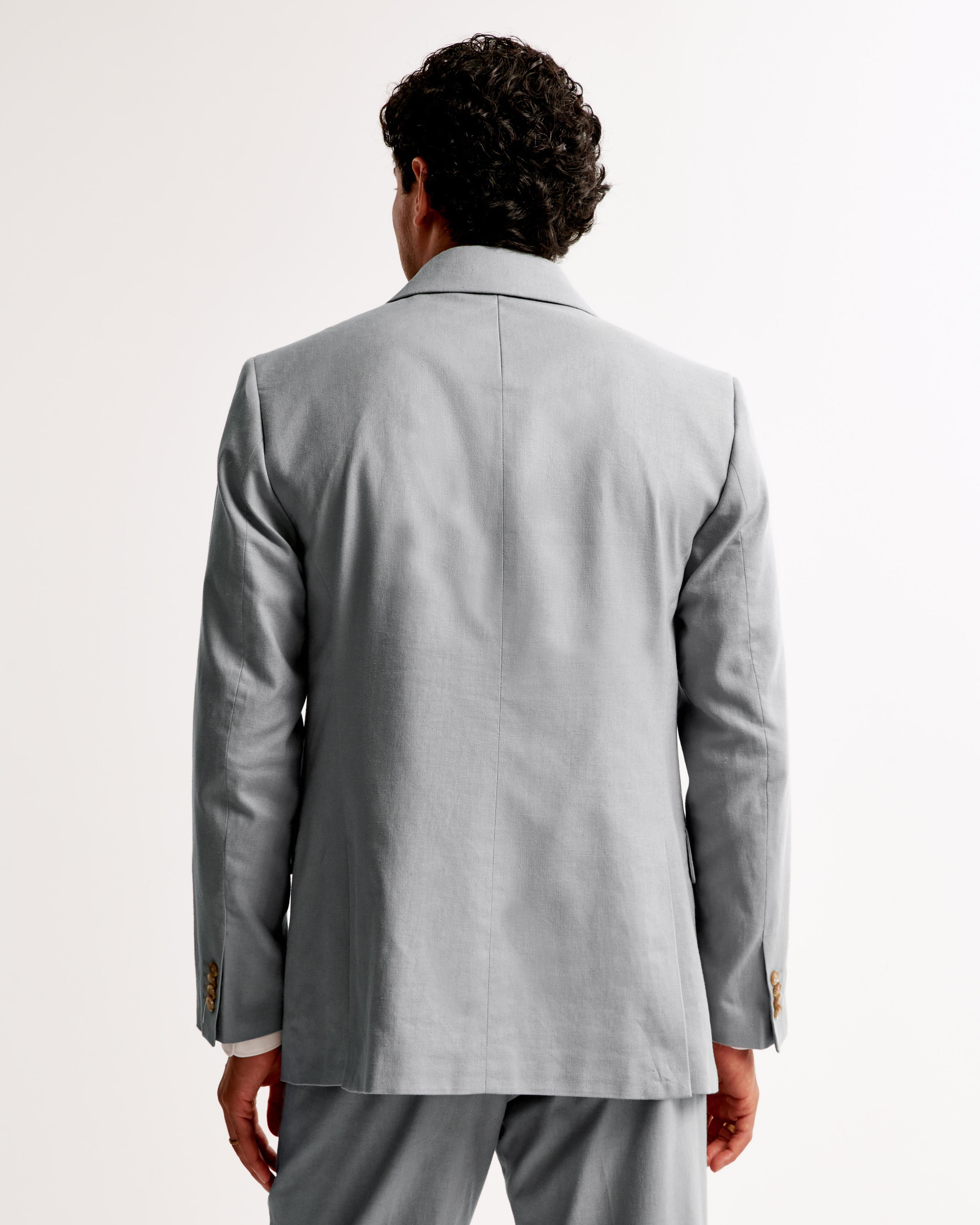 The A&F Collins Tailored Double-Breasted Blazer Product Image