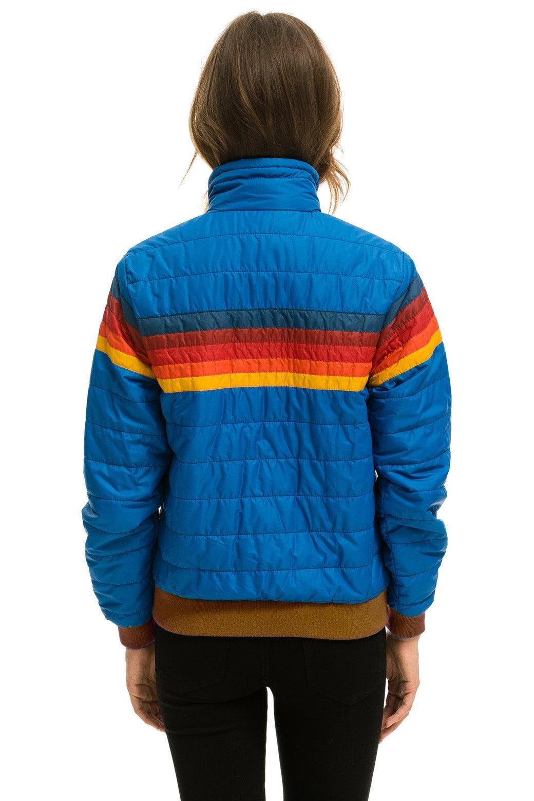 5 STRIPE JACKET - SNORKEL BLUE Female Product Image