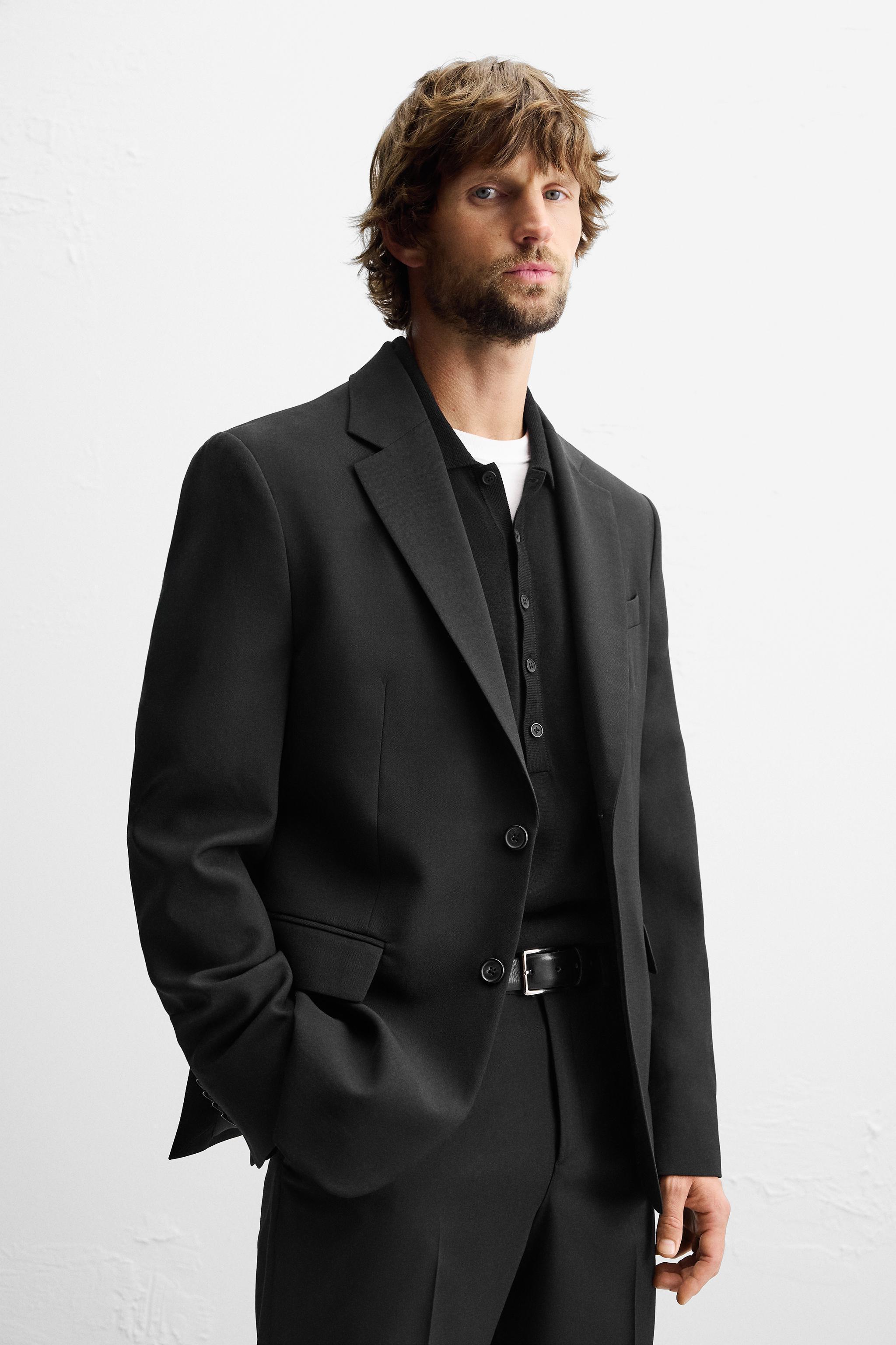 WOOL BLEND SUIT JACKET Product Image