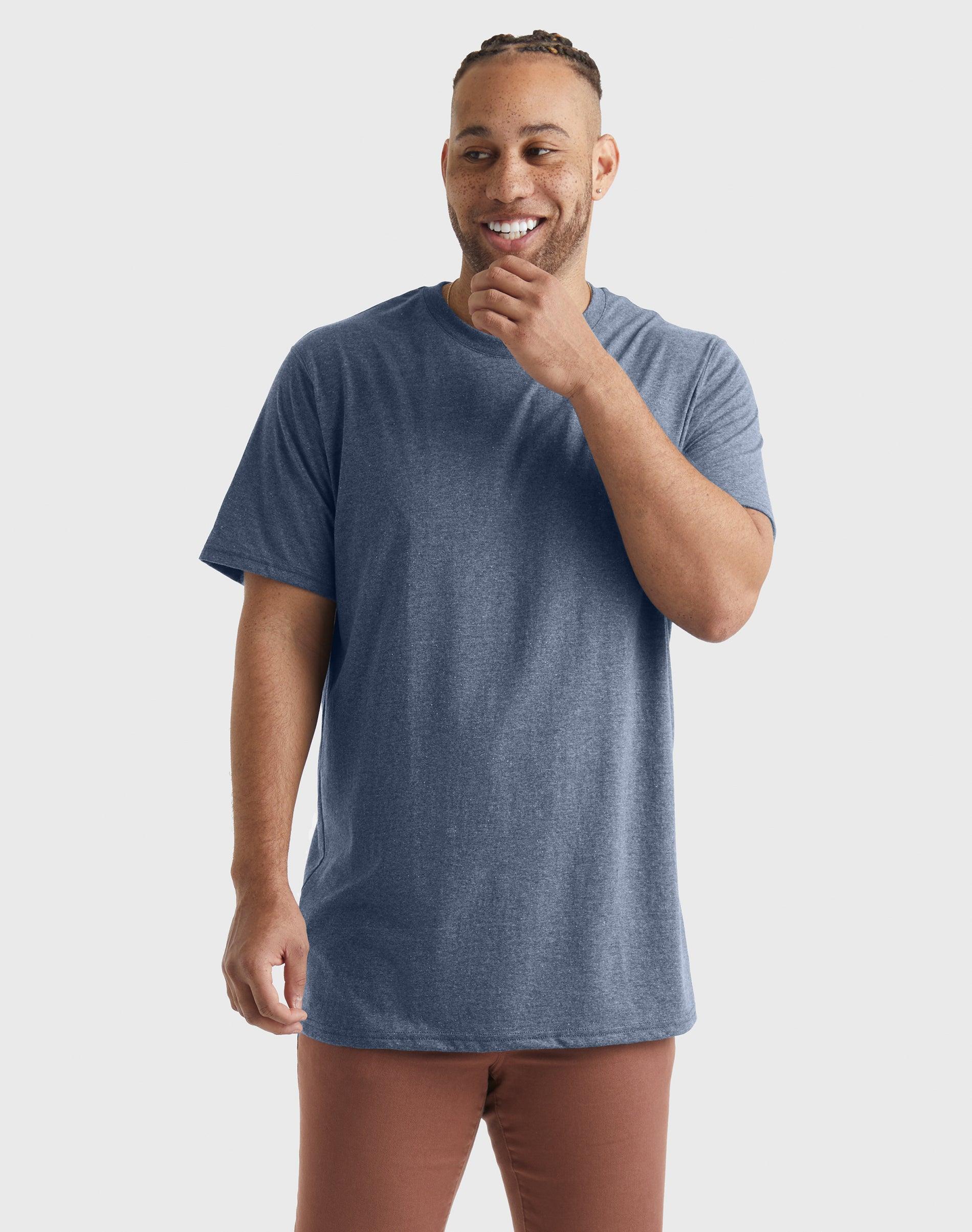 Mens Hanes Originals Tri-Blend Jersey Tee Product Image